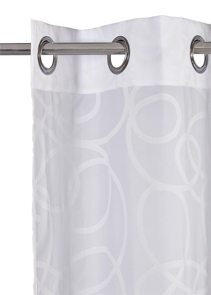 Gardine Tanaro my home Ösen (1 St) transparent H/B 245x140 cm 2 Gardine Tanaro my home Ösen (1 St) transparent H/B 245x140 cm – Bild 2