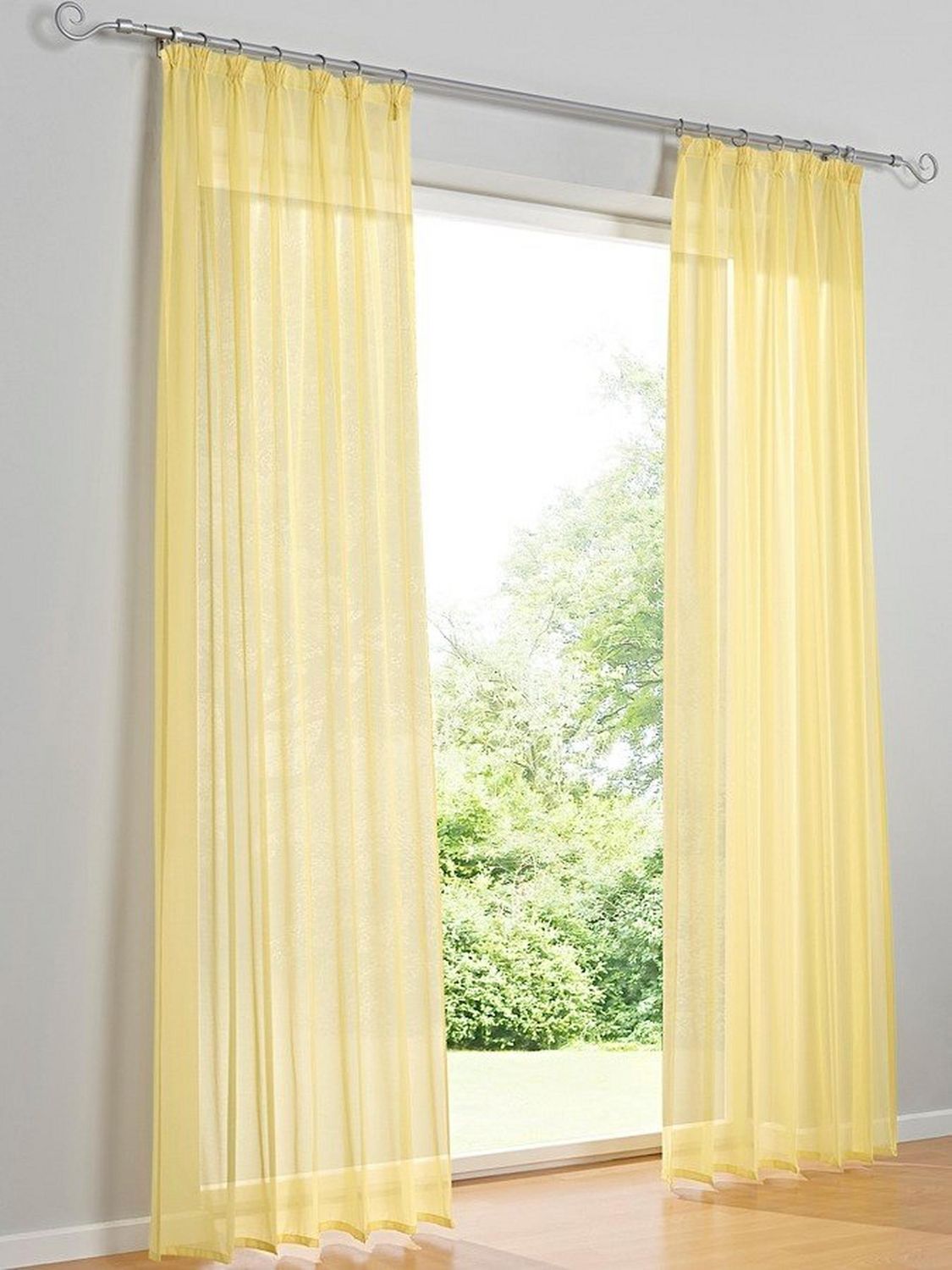 Heine home 1x leichter strukturierter Dekostore halbtransparent H/B 175/140 cm 1 Heine home 1x leichter strukturierter Dekostore halbtransparent H/B 175/140 cm