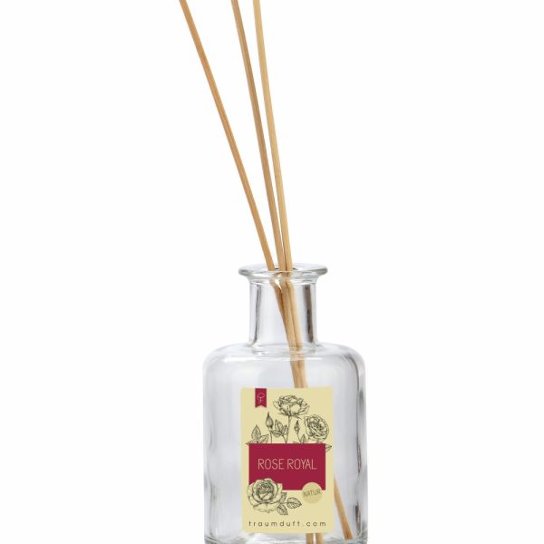 Alternative view of Mikado nostalgie Raumduftflakon Rose Royal und Peddigrohrstäbchen 180 ml