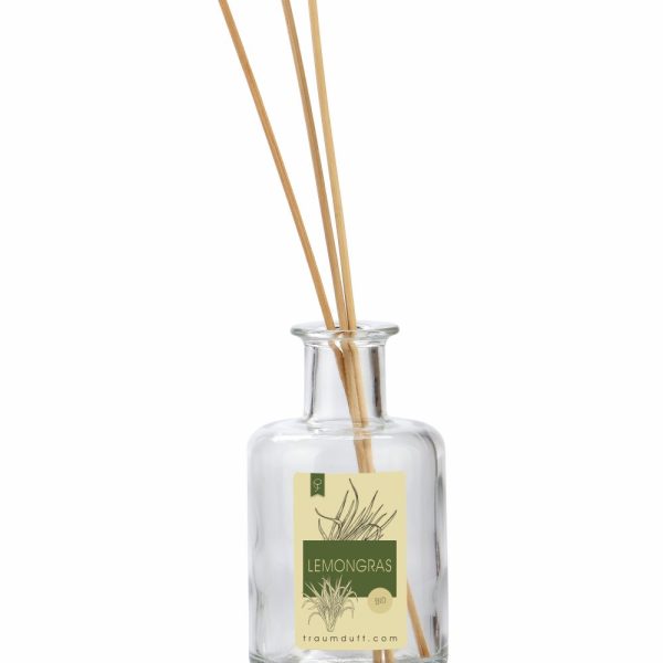 Alternative view of Mikado nostalgie Raumduftflakon Lemongras und Peddigrohrstäbchen 180 ml