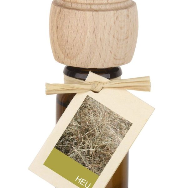 Piccolino Duftöl – Handgefertigt mit Buchenholzverschluss | Ätherische Öle Heu 10 ml