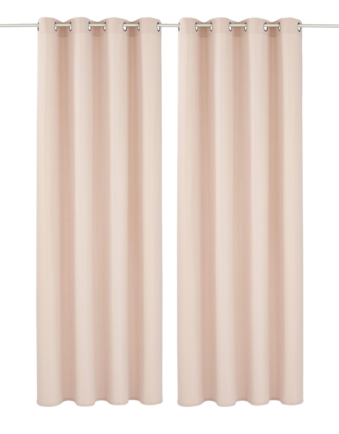 Vorhang Raja my home Ösen (2 Stück) Fertiggardine blickdicht sand 1 Vorhang Raja my home Ösen (2 Stück) Fertiggardine blickdicht sand