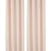 Vorhang Raja my home Ösen (2 Stück) Fertiggardine blickdicht sand 4 15143334 4