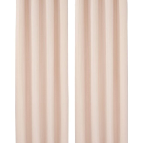 Vorhang Raja my home Ösen (2 Stück) Fertiggardine blickdicht sand
