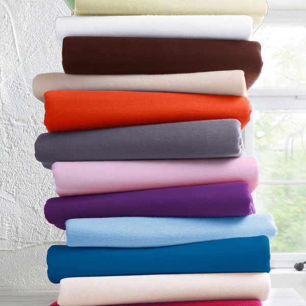 Alternative view of Spannbettlaken »Jersey« my home für Topper 1x180/200 cm weiß