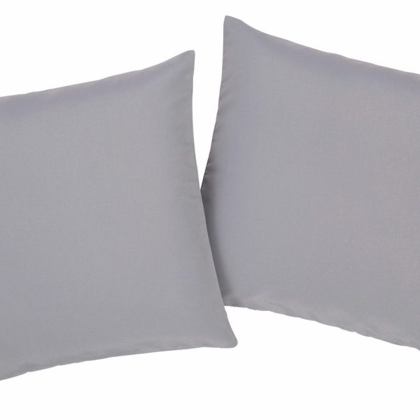 Kissenhüllen von Bruno Banani »Lagan« (2 Stück) in grau 40x40 cm