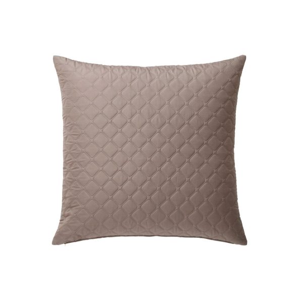 Heine home - gesteppte Kissenhülle Parade Kissen Wendemodell beige/taupe ca. 80x80 cm