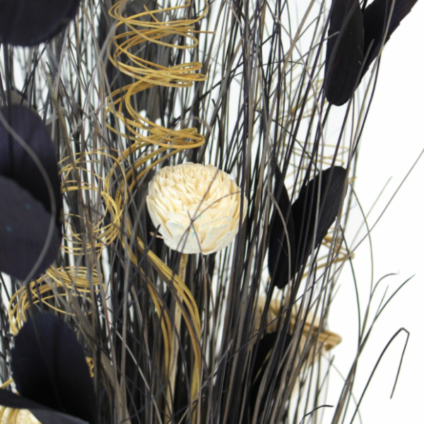 Deko-Bündel aus Naturmaterialien in Grau und Schwarz Maße: ca. 100 cm 5 2020 10 05 61