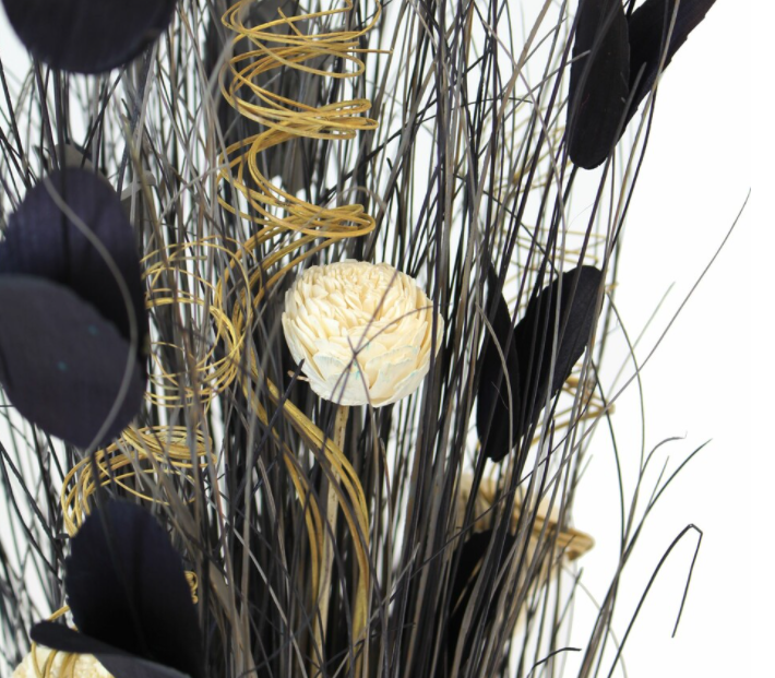 Deko-Bündel aus Naturmaterialien in Grau und Schwarz Maße: ca. 100 cm 3 Deko-Bündel aus Naturmaterialien in Grau und Schwarz Maße: ca. 100 cm – Bild 3