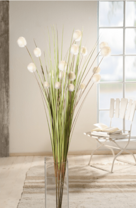 Deko-Bündel Gras Blütenkugel 4er Set fluffige Blütenstände Höhe ca. 105 cm 1 Deko-Bündel Gras Blütenkugel 4er Set fluffige Blütenstände Höhe ca. 105 cm