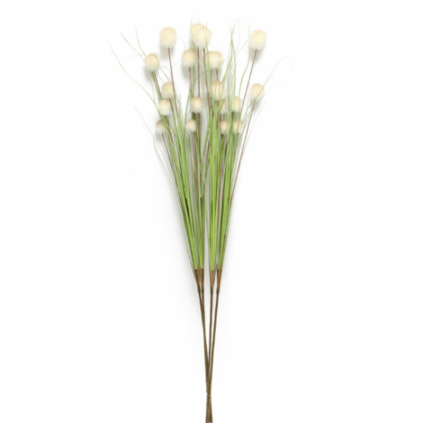 Deko-Bündel Gras Blütenkugel 4er Set fluffige Blütenstände Höhe ca. 105 cm 5 2020 10 05 63