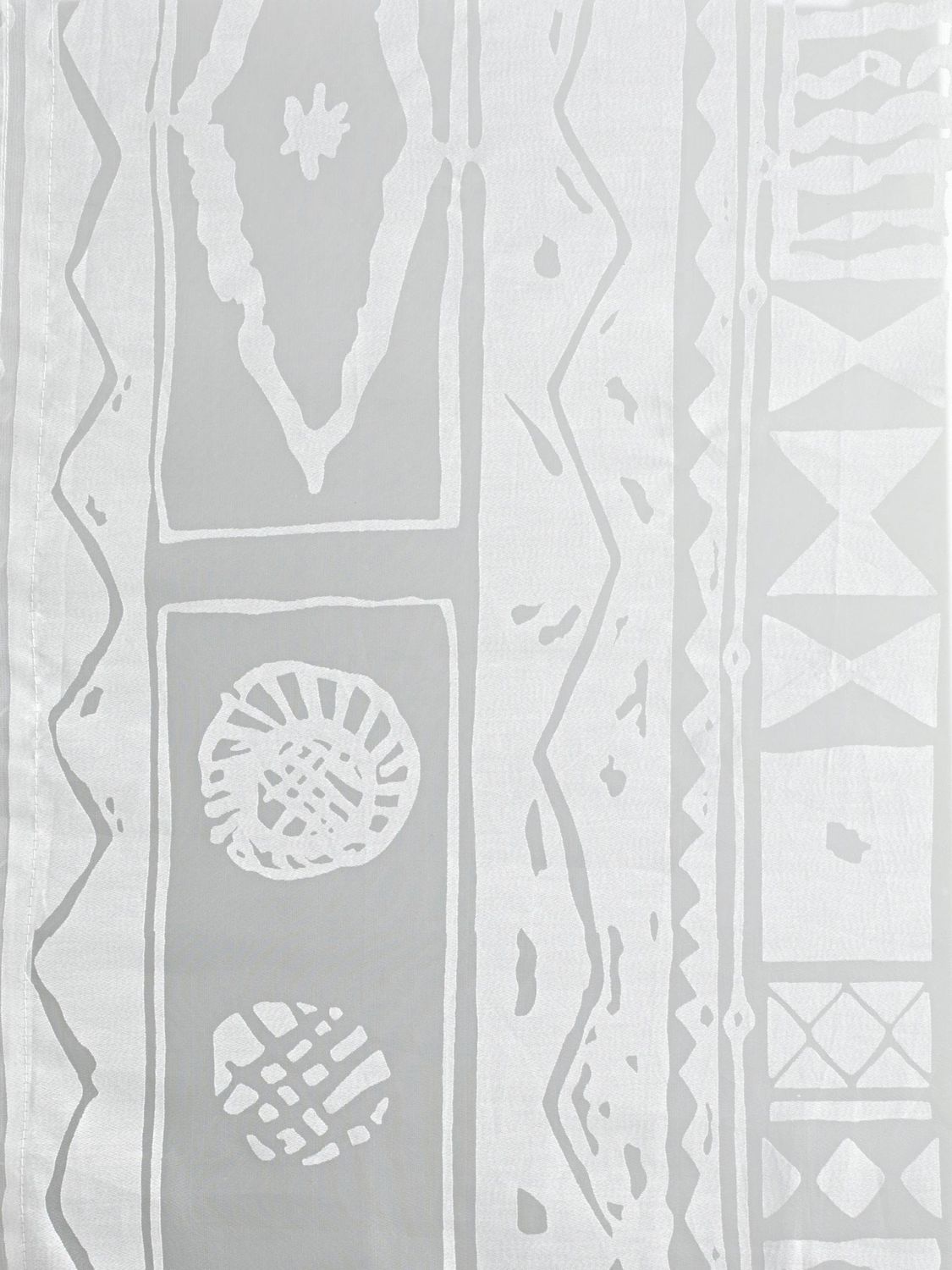 Heine home Raffrollo Ausbrenner bedruckt Ösen weiß H/B 140x120 cm 2 Heine home Raffrollo Ausbrenner bedruckt Ösen weiß H/B 140x120 cm – Bild 2