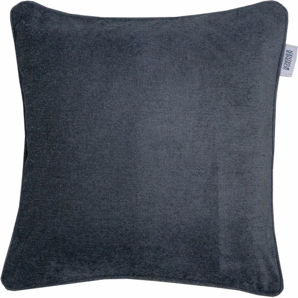 SCHÖNER WOHNEN-Kollektion Kissenhülle Felpilla in anthrazit 45x45 cm