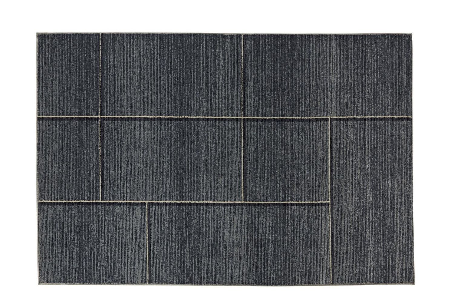 Heine home Teppich Wohnzimmer Esszimmer Flur Uni 4-Eck Muster ca. 133x190 cm 1 Heine home Teppich Wohnzimmer Esszimmer Flur Uni 4-Eck Muster ca. 133x190 cm