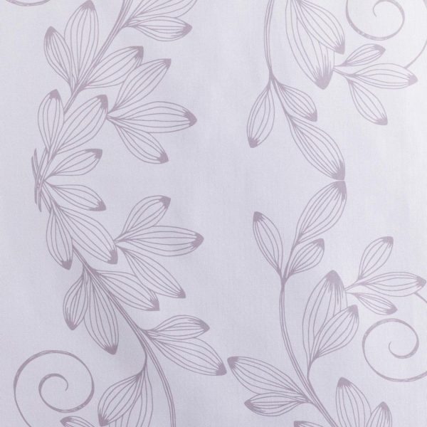 Alternative view of Heine Home (2) halbtransparenter Dekostore bedruckt mit Design weiß/mauve Ösen