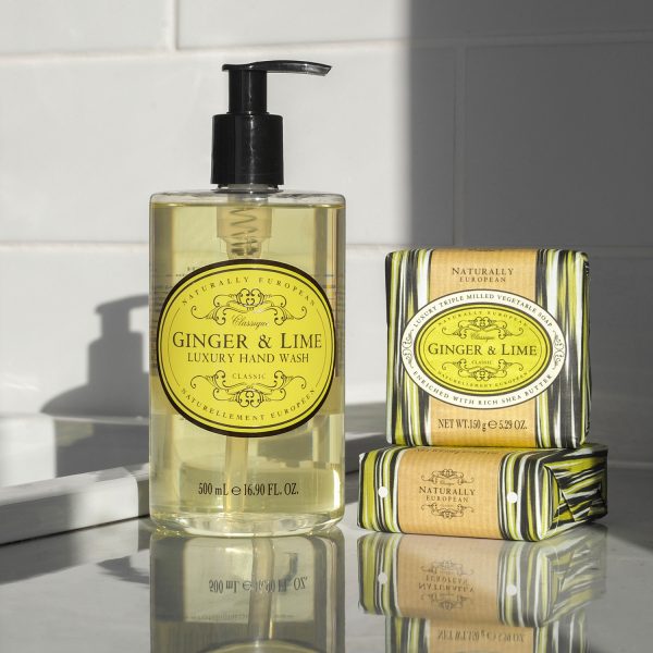 Alternative view of Naturally European Flüssigseife – Ginger & Lime (500 ml)