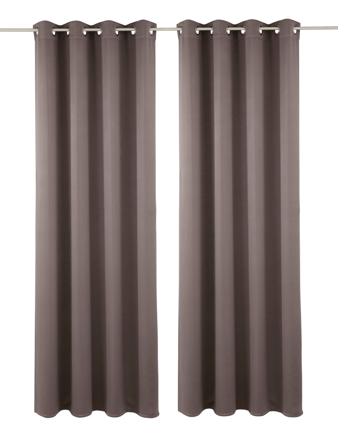 My Home Vorhang Solana Ösen (2 St), verdunkelnd 2-er Set einfarbig HXB 145x140cm 2 My Home Vorhang Solana Ösen (2 St), verdunkelnd 2-er Set einfarbig HXB 145x140cm – Bild 2