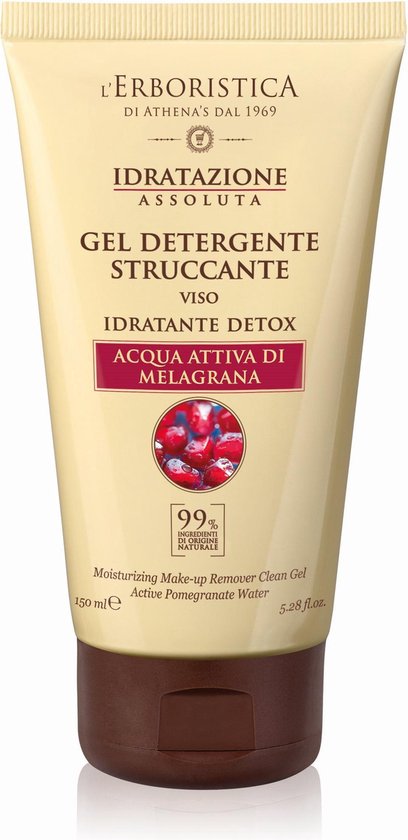 Feuchtigkeitsspendendes Gesichtsreinigungsgel mit aktivem Granatapfelwasser 150 ml 1 Feuchtigkeitsspendendes Gesichtsreinigungsgel mit aktivem Granatapfelwasser 150 ml