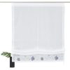 Home Affaire Raffrollo Arlon Blumenkante grau mit Schlaufen HxB 140x120 cm 6 424808 OSR 1 hi