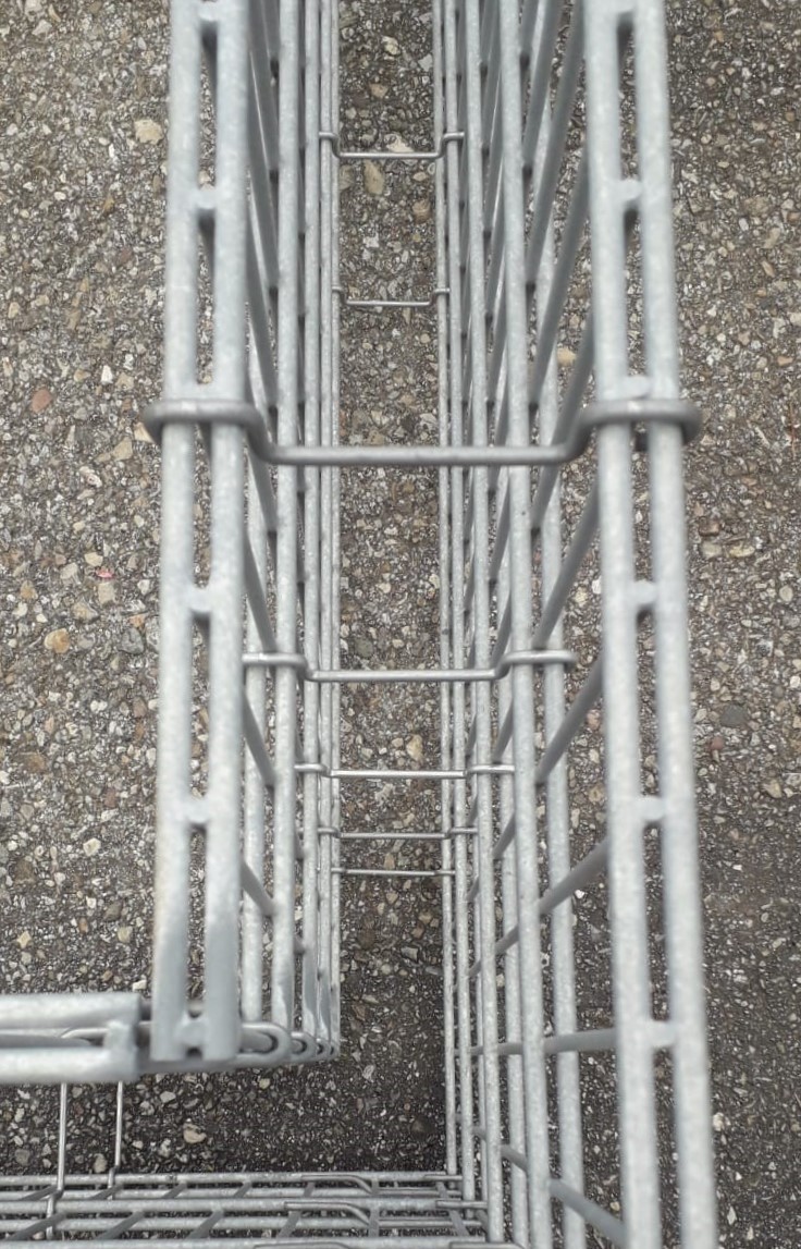 Verbinderset für Hochbeet LxBxH 251x136x83 cm Doppelstabgitter 8/6/8+6/5/6 mm 4 Verbinderset für Hochbeet LxBxH 251x136x83 cm Doppelstabgitter 8/6/8+6/5/6 mm – Bild 4