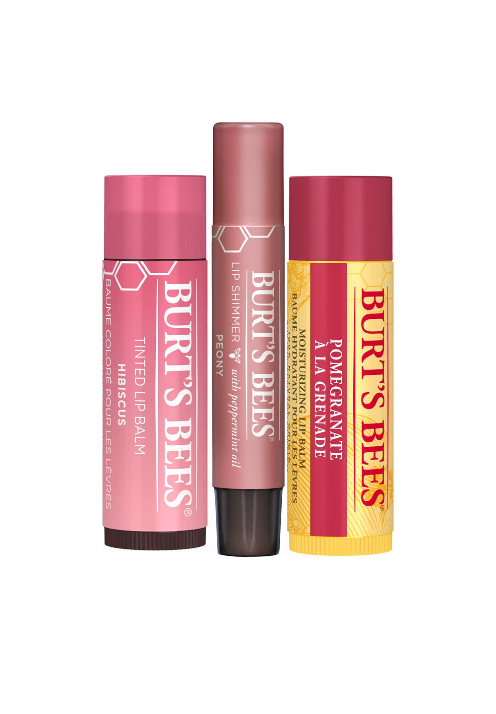Burt's Bees Lip Balm Mistletoe Kiss Gift - Pink 3er Pack 2 Burt's Bees Lip Balm Mistletoe Kiss Gift - Pink 3er Pack – Bild 2
