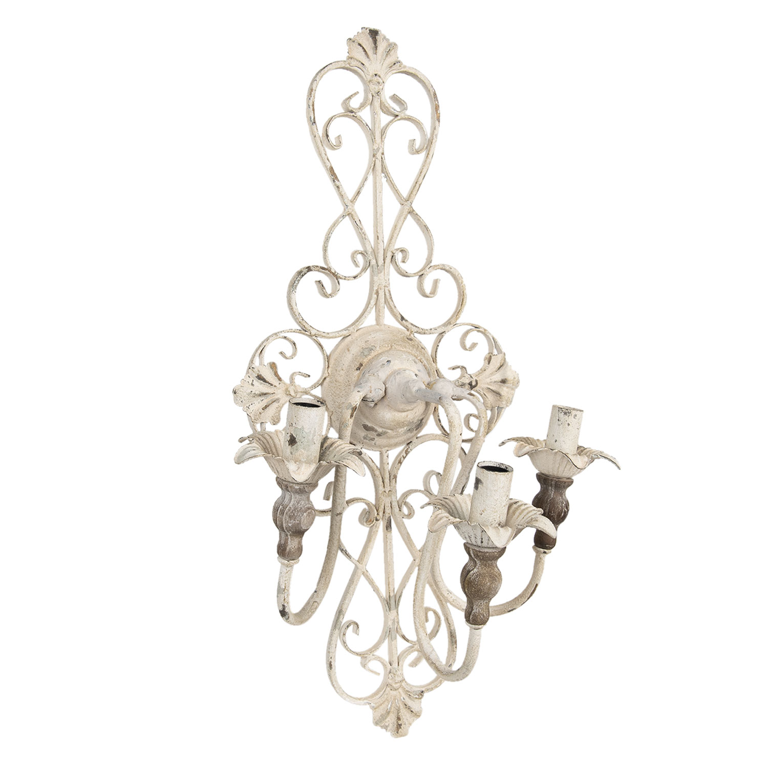 Clayre & Eef Wandlampe 40x29x70 cm E27 Max. 60W Eisen Vintage Landhaus Shabby 1 Clayre & Eef Wandlampe 40x29x70 cm E27 Max. 60W Eisen Vintage Landhaus Shabby