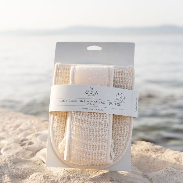 Alternative view of Massage Duo-Gurt & Handschuh – Natürliches Peeling trifft sanfte Reinigung