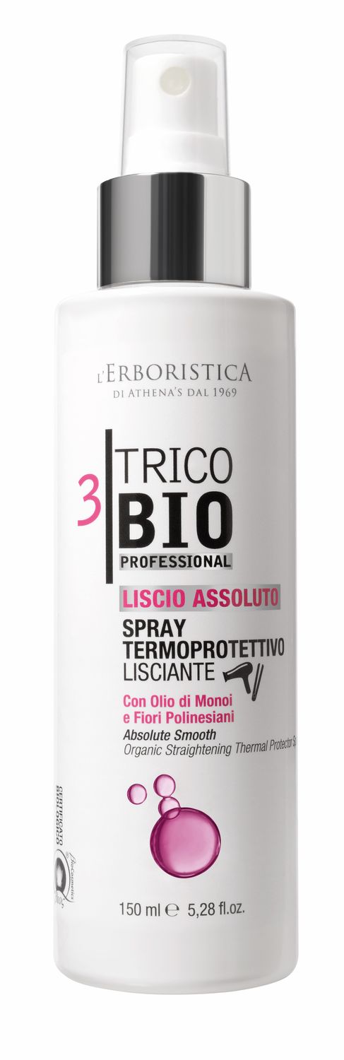 L'Erboristica Trico Bio wärmeschützendes Haarglättungsspray 150 ml 1 L'Erboristica Trico Bio wärmeschützendes Haarglättungsspray 150 ml