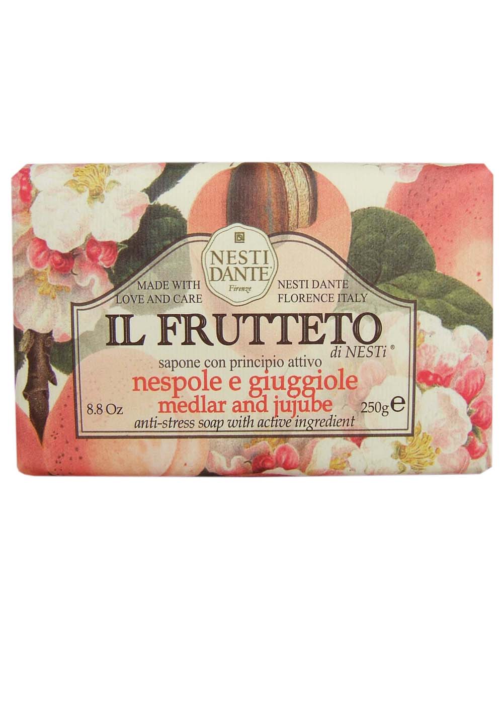 Nesti Dante Frutteto Soap Medlar & Jujube 250 g 1 Nesti Dante Frutteto Soap Medlar & Jujube 250 g