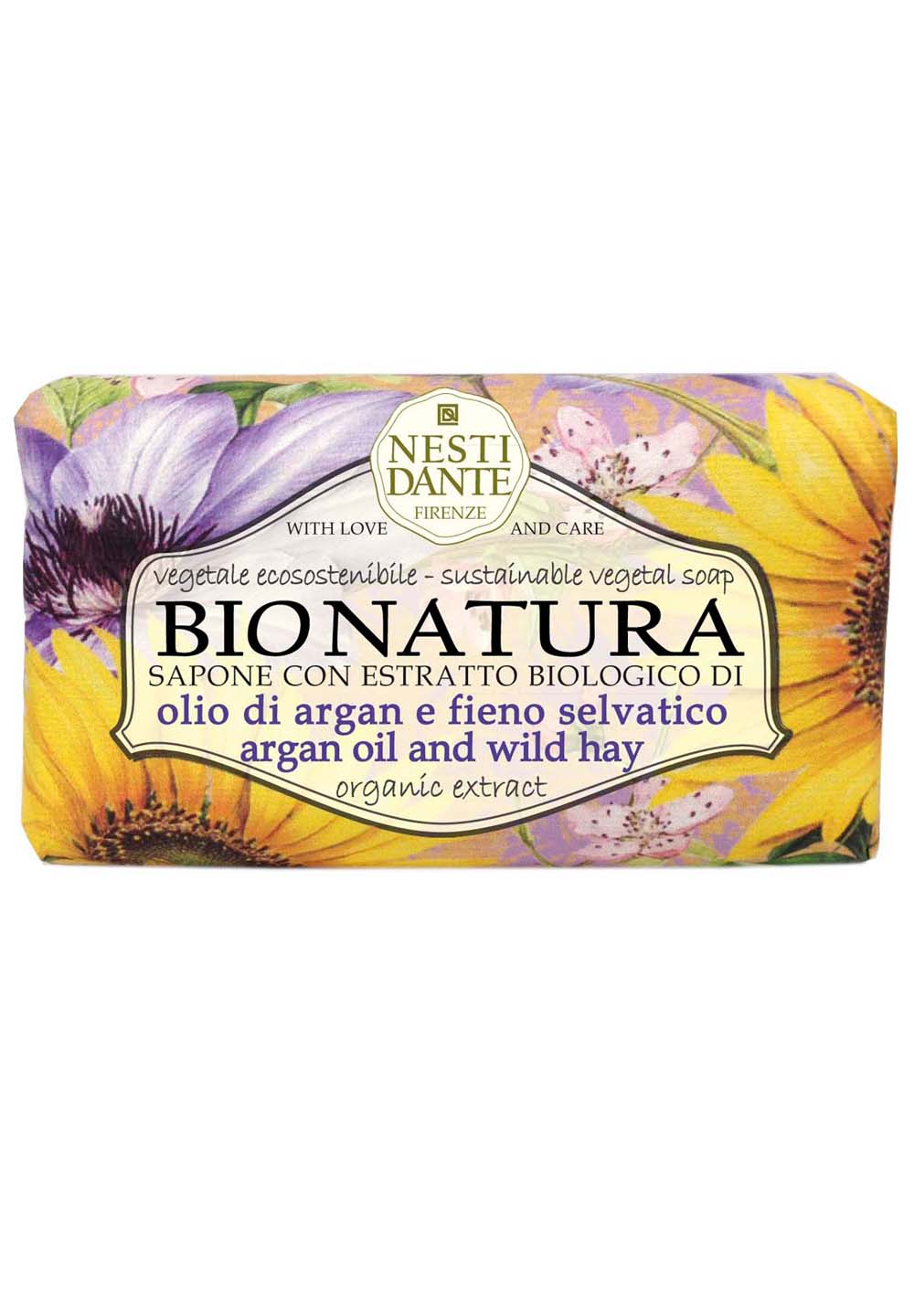 Nesti Dante Bio Natura Seife Argan Öl & Heu 250 g 1 Nesti Dante Bio Natura Seife Argan Öl & Heu 250 g