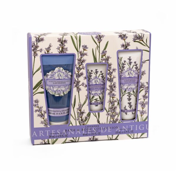 Geschenkset Lavendel – AAA Bath & Body Collection 390 ml