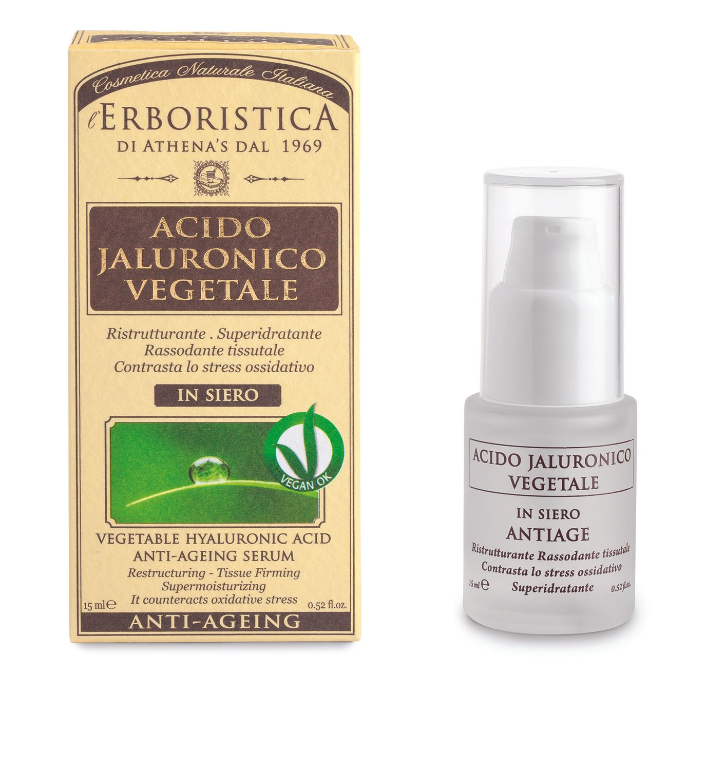 L'Erboristica Anti-Age Serum mit pflanzlicher Hyaluronsäure 15 ml 1 L'Erboristica Anti-Age Serum mit pflanzlicher Hyaluronsäure 15 ml