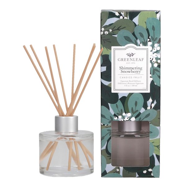 Greenleaf Shimmering Snowberry – Aromatischer Reed Diffuser 118 ml