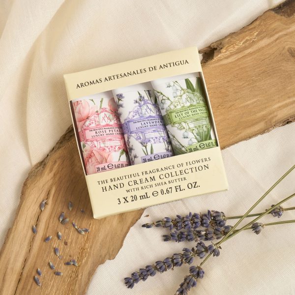 Alternative view of Triple AAA Lavender, Lily of the Valley & Rose Petal – Floral Mini Handcreme 3er Set 60 ml