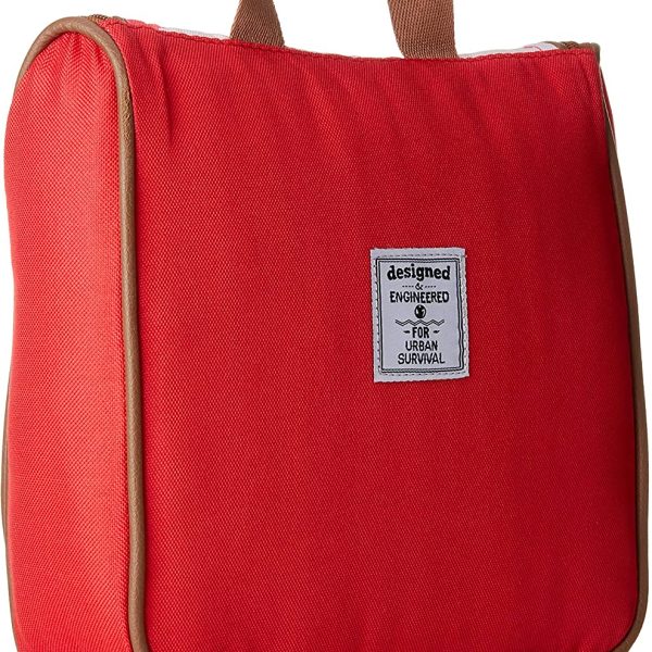 Alternative view of F 23 Kulturbeutel mit Henkel Flamingo beige/Koralle 24 x 8 x 25 cm