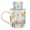 Heathcote & Ivory In The Garden Teepause - Tasse mit Handcreme & Flüssigseife 100 ml