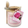 Florex Badesalz Pfingstrose Glas mit Holzlöffel 300 g