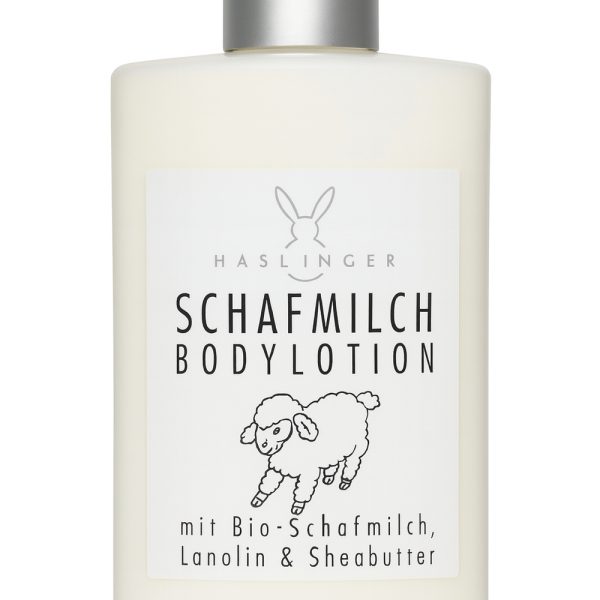 Haslinger Schafmilch Bodylotion mit Bio-Schafmilch Sheabutter und Lanolin 200 ml