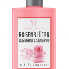 Haslinger Rosenblüten Duschbad & Shampoo 2 in 1 mit echtem Rosenwasser