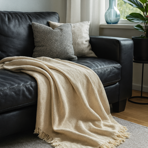 Alternative view of Guido Maria Kretschmer Home & Living Wohndecke, 100% Baumwolle, 220x250 cm, Cotton made in Africa