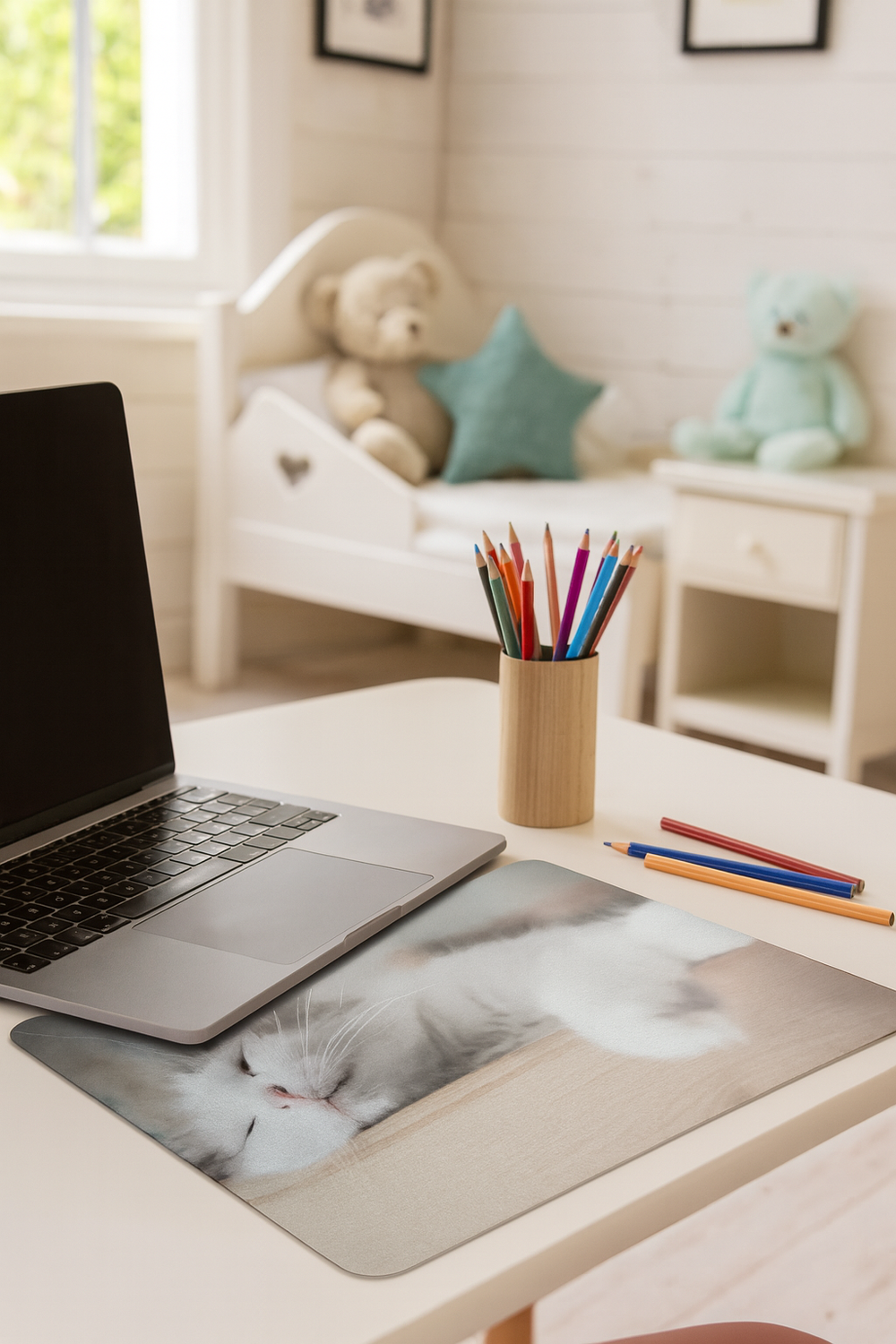 Bedrucktes Tischset Katze – vielseitig verwendbar, rutschfest & waschbar, 40 x 30 cm 2 Bedrucktes Tischset Katze – vielseitig verwendbar, rutschfest & waschbar, 40 x 30 cm – Bild 2