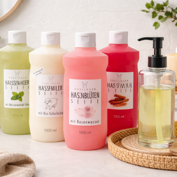 Alternative view of Haslinger Schafmilch Flüssigseife – hautschonende Reinigung 1000 ml