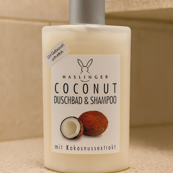 Alternative view of Haslinger Shampoo & Duschbad 2 in 1 Coconut 200 ml