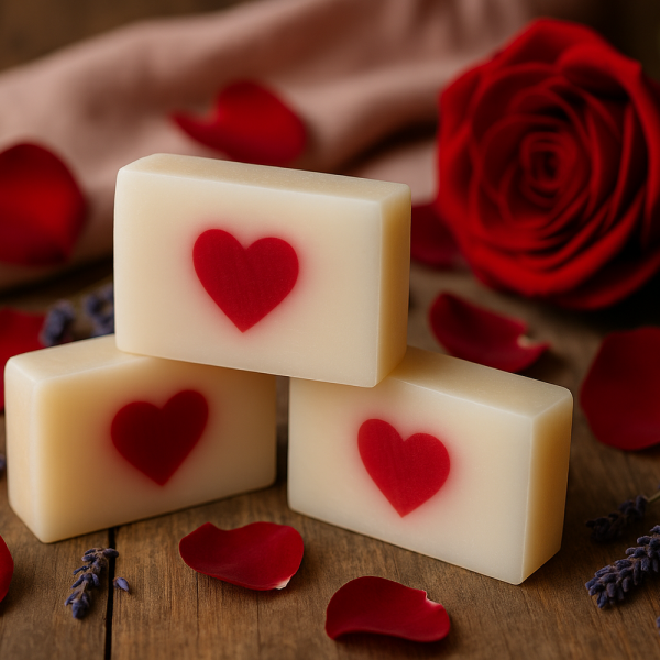 Nesbel Glycerin Seife Duftseife Love mit Ziegenmilch Handmade 100 g