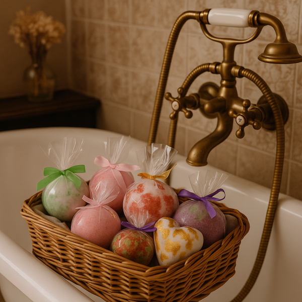 Alternative view of Nesbel Badebombe Granatapfel mit Traubenkernöl 1 Stück 125 g