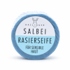 Haslinger Salbei Rasierseife für sensible Haut beruhigend milde Pflanzenöle 60 g