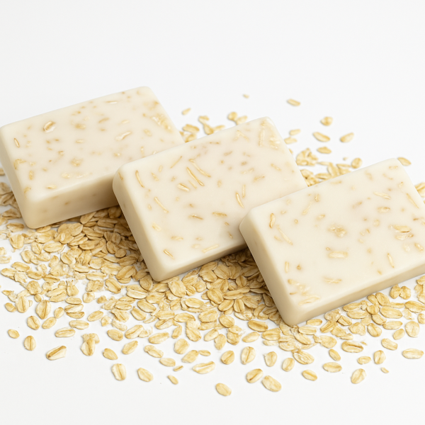 Nesbel Seife Ziegenmilch-Hafer – cremig & sanft | Glycerin & Ziegenmilch (100 g)