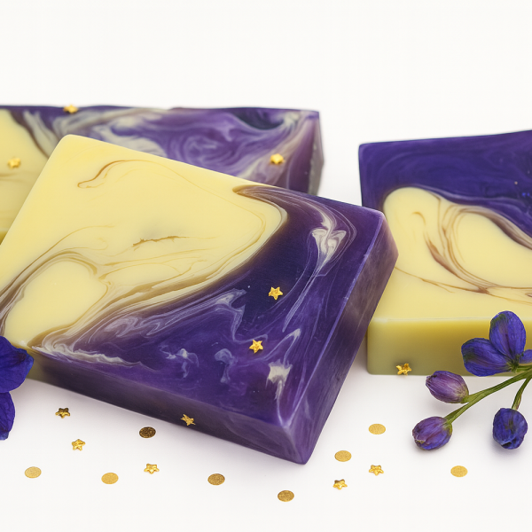 Nesbel Seife Sommernacht – frisch & geheimnisvoll | Glycerin & Ziegenmilch (100 g)