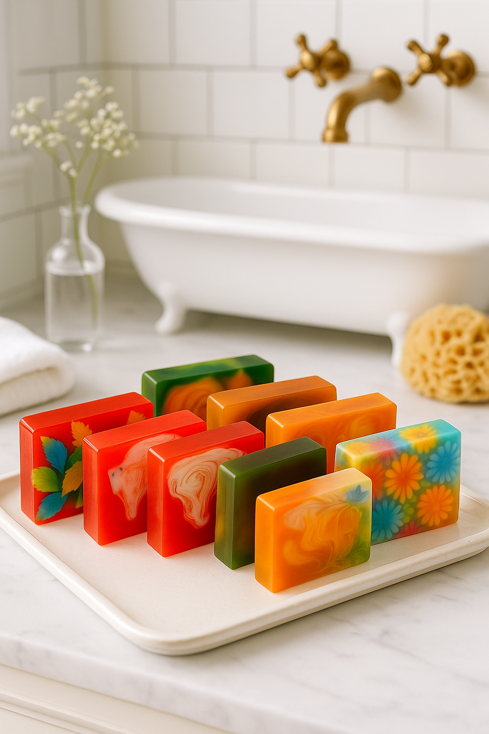 Nesbel Glycerin Seife Duftseife Honig mit Ziegenmilch Handmade 100 g 5 Nesbel Glycerin Seife Duftseife Honig mit Ziegenmilch Handmade 100 g – Bild 5