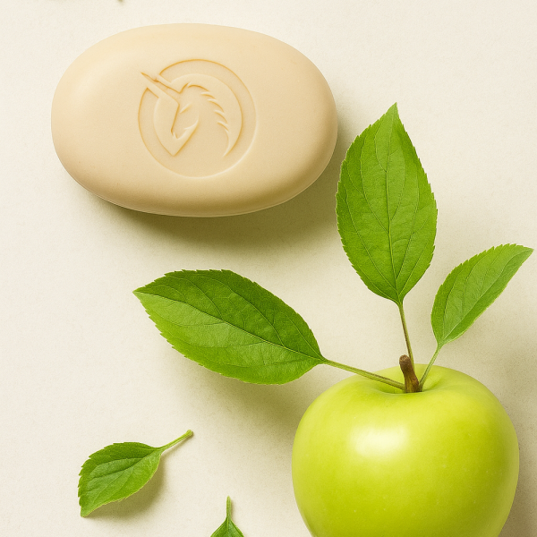 Alternative view of Unicorn Bio Apfel-Haarseife mit Goethepflanzen-Extrakt 100 g